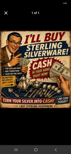 I'll buy you sterling cash for more money than any shop in the PNW