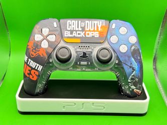 Custom PS5 Controller - Black Ops 6 Theme - TMR Joysticks (No Drift)