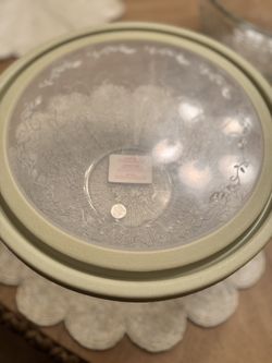 PRINCESS HOUSE CRYSTAL SERVING BOWL