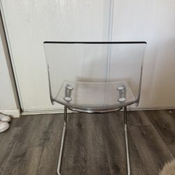 Clear Ikea Chair 