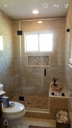 Showers glass
