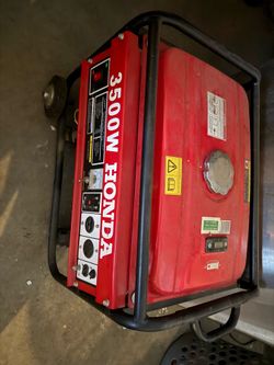 3500 Honda Generator