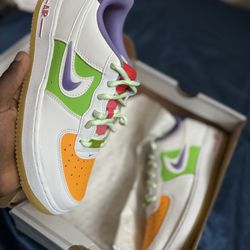 SIZE 5.5y Air Force 1 Lvl 8 Fruit Colors GS NEW 
