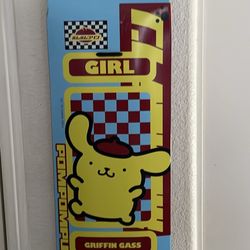 Pompompurin Hello Kitty Girl Skateboard