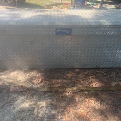 Diamond Plate Tool Box.   $50 