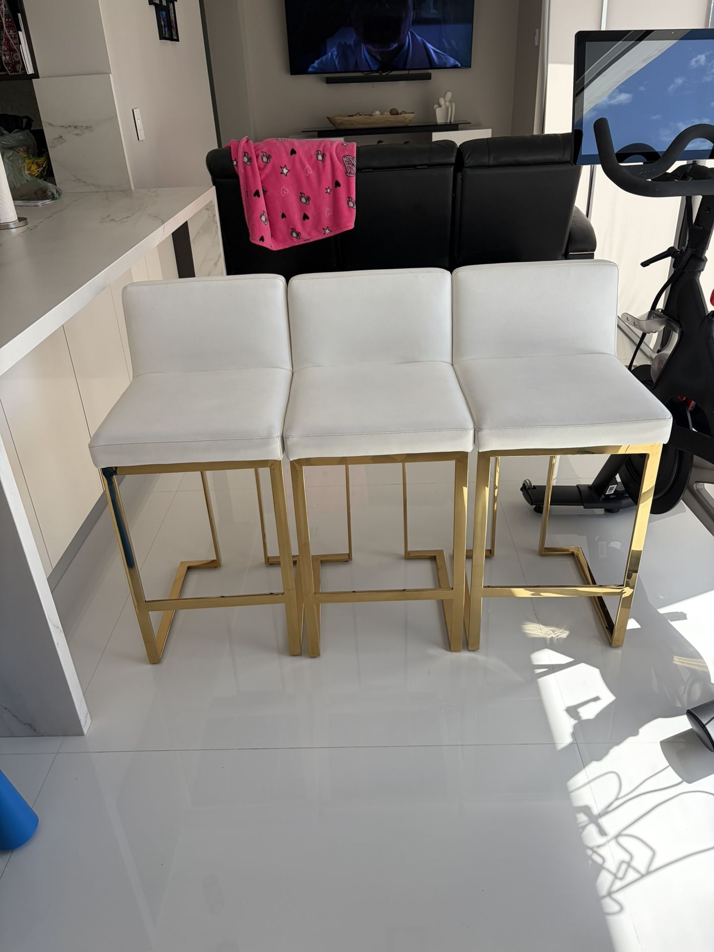 Bar Stools Gold
