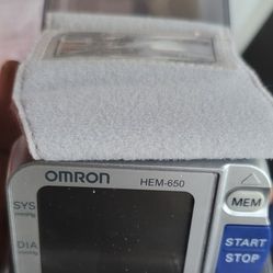 Omron Blood Pressure Monitor