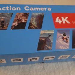 4K ACTION CAMERA WITH ACCESSORIES 