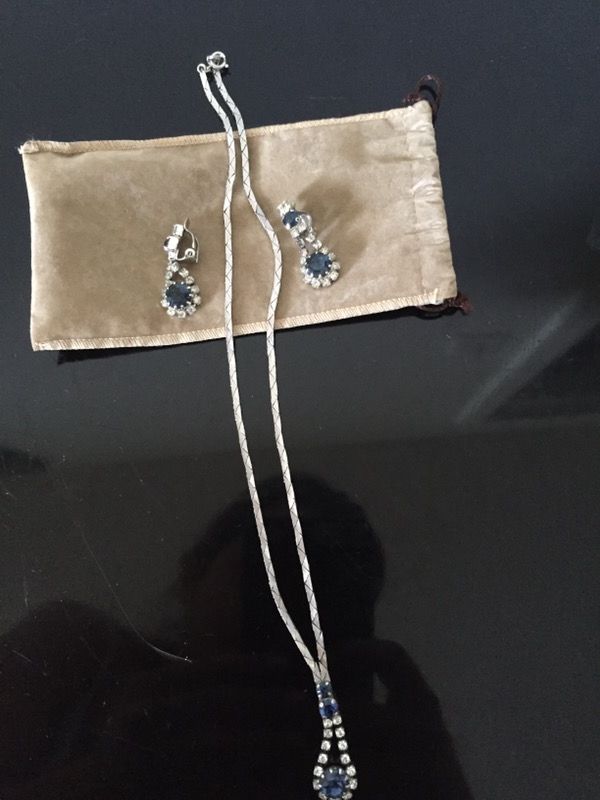Set necklace earring fine Jewelry