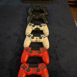 PS4 With 6 controllers