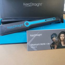 Kerastraight Professional Flat Iron, New In Box, With Manual & Box