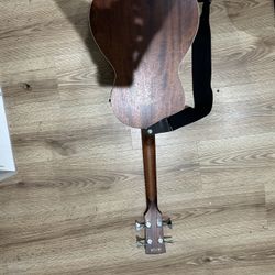 Ibanez PNB14E Parlor Acoustic-Electric Bass Guitar Natural