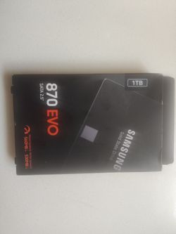 Samsung 870 EVO SATA III SSD 1TB 2.5” Internal Solid State Drive, Upgrade PC or Laptop Memory and Storage for IT Pros, Creators, Everyday Users, MZ-77