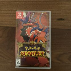 Pokemon Scarlet for Nintendo Switch
