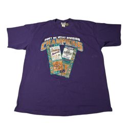 Vintage Arizona Diamondbacks NL West Division Champions T-Shirt Men’s XL 2001