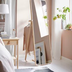 Wood/Oak Long Mirror