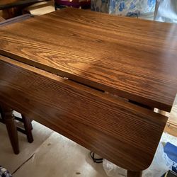 Kitchen Table With Folding Sides