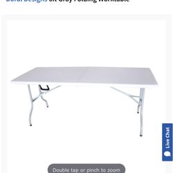 6ft Folding Table New In Box 