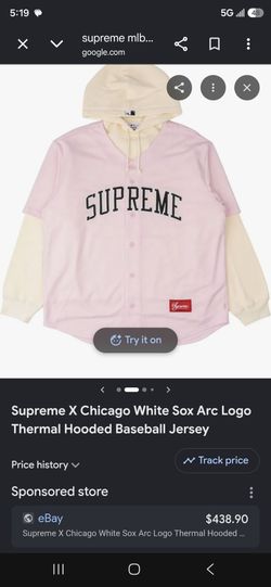 Supreme x Chicago hooded jersey