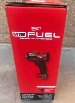 Milwaukee M18 FUEL 1/2" Mid-Torque Impact Wrench with Friction Ring (Model 2962-20). This is a "Tool-Only"
