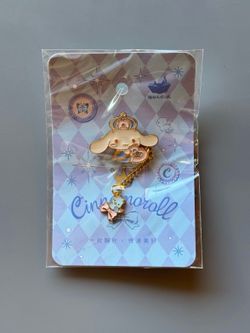 Rare Sanrio Cinnamoroll Pin Bookstore Collab
