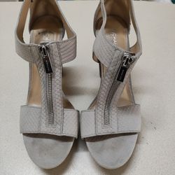 MICHAEL Michael Kors Berkley Sandal Oyster Women’s Size 8M