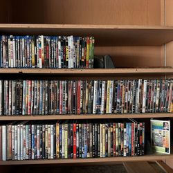 DVD and Blu-Ray Movie Collection 