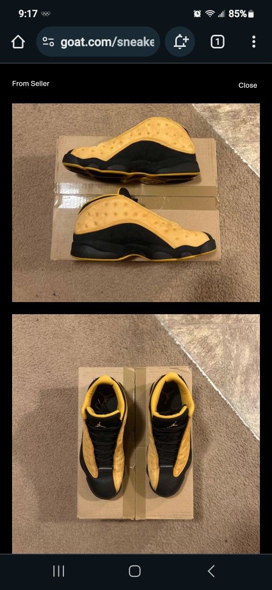 jordan 13 chutney' 1998