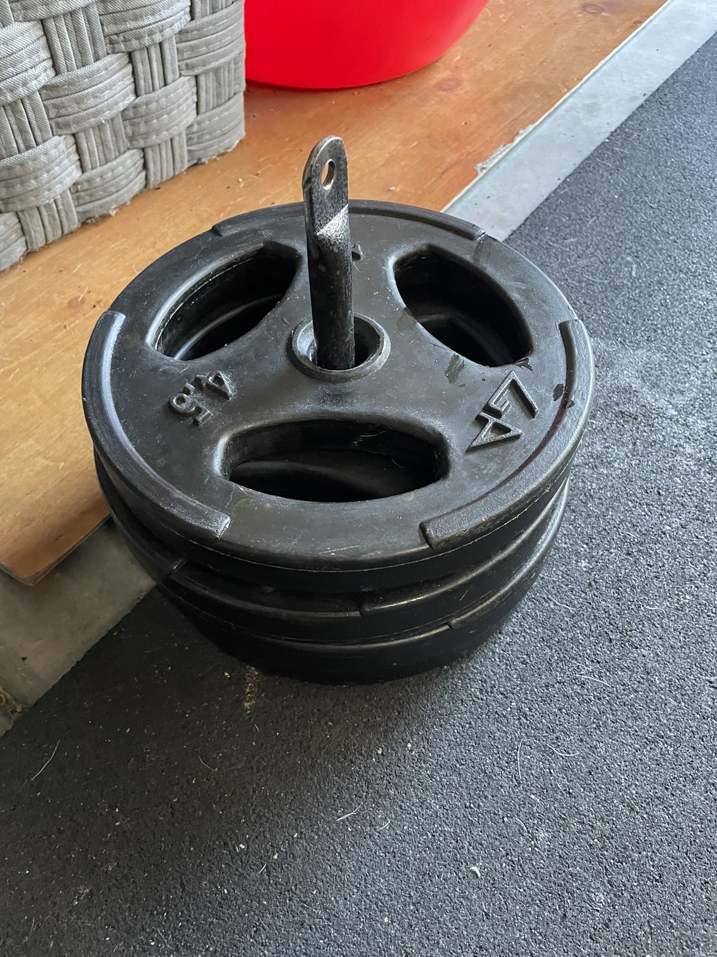 Set Of 4 10Lbs Weight Plates 