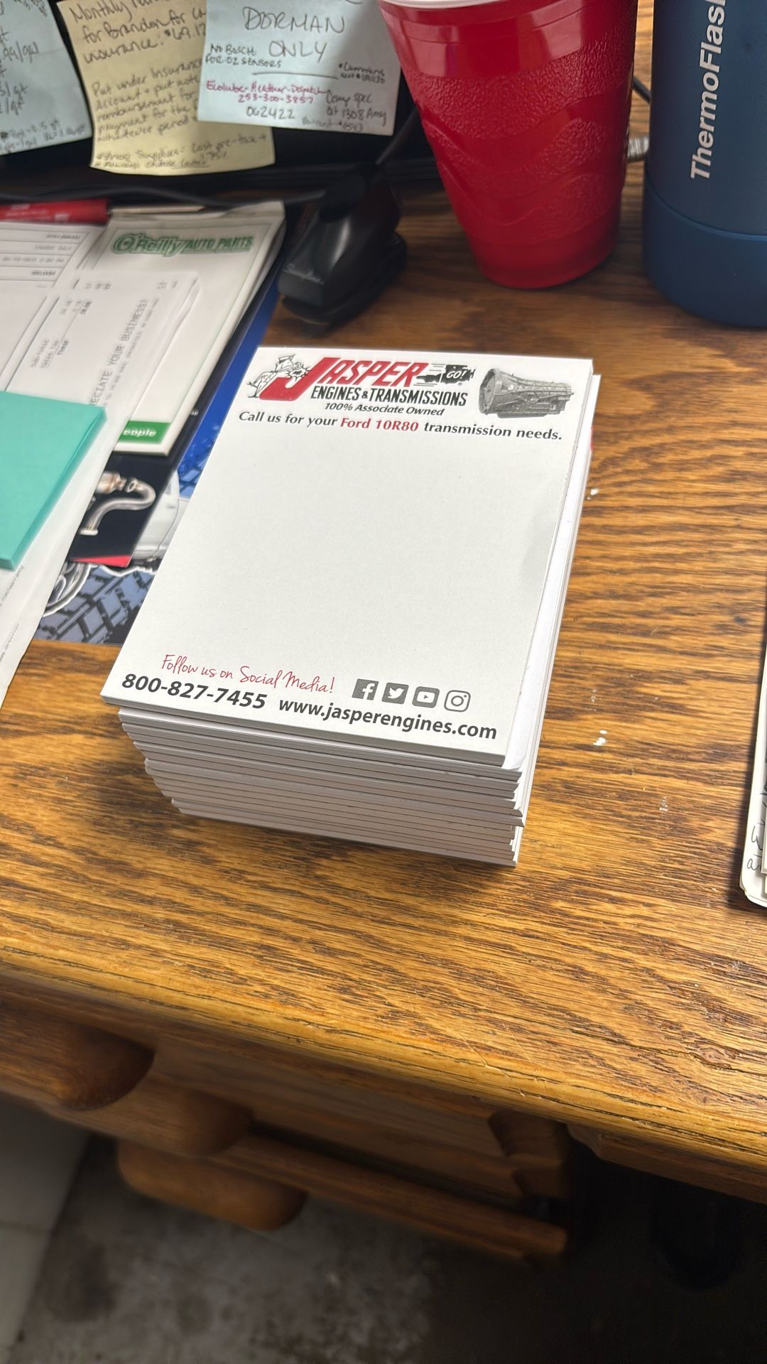 Free Stack Of 14 Note Pads