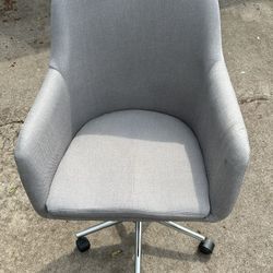 Grey Fabric Office Chair