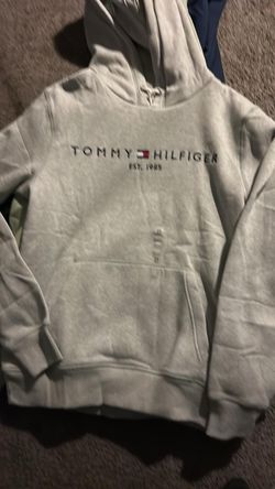 Tommy Hilfiger Grey Pullover Hoodie