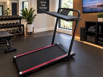 Ancheer 3-In-1 Compact Folding Electric Walking Pad And Treadmill With Removable Work Desk Attachment, Works Great.