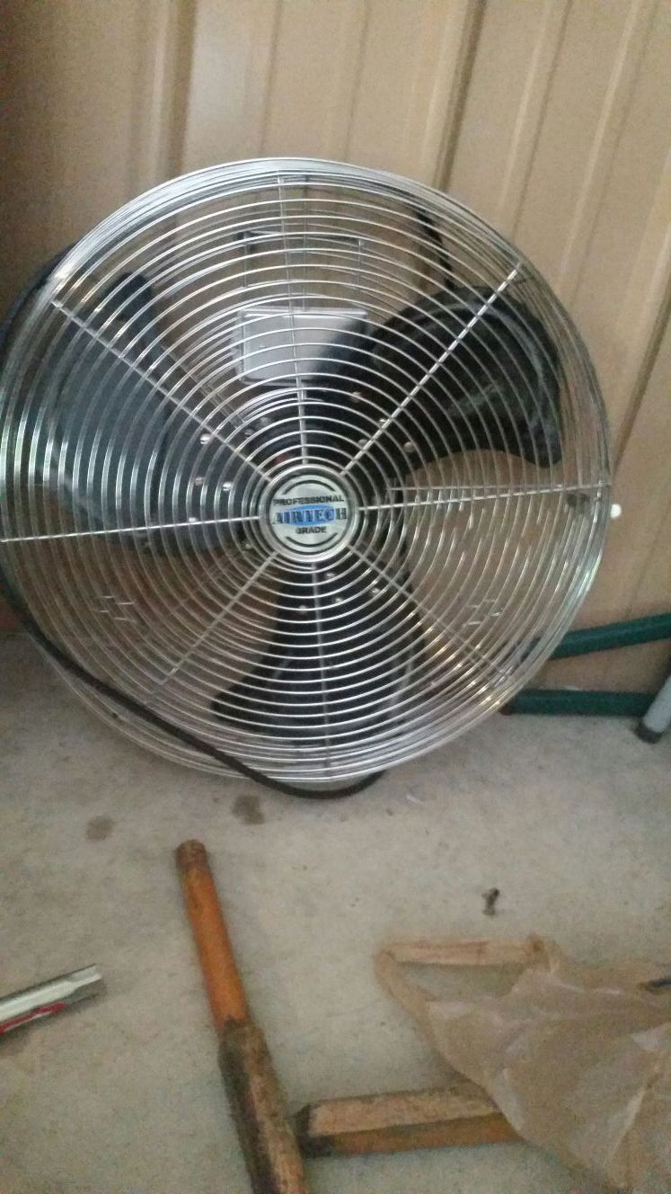 Industrial Professional AIRTECH Grade fan.