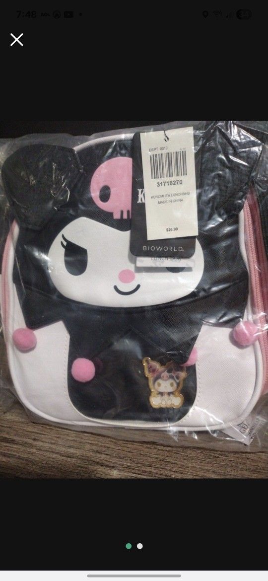 Kuromi Lunch Bag