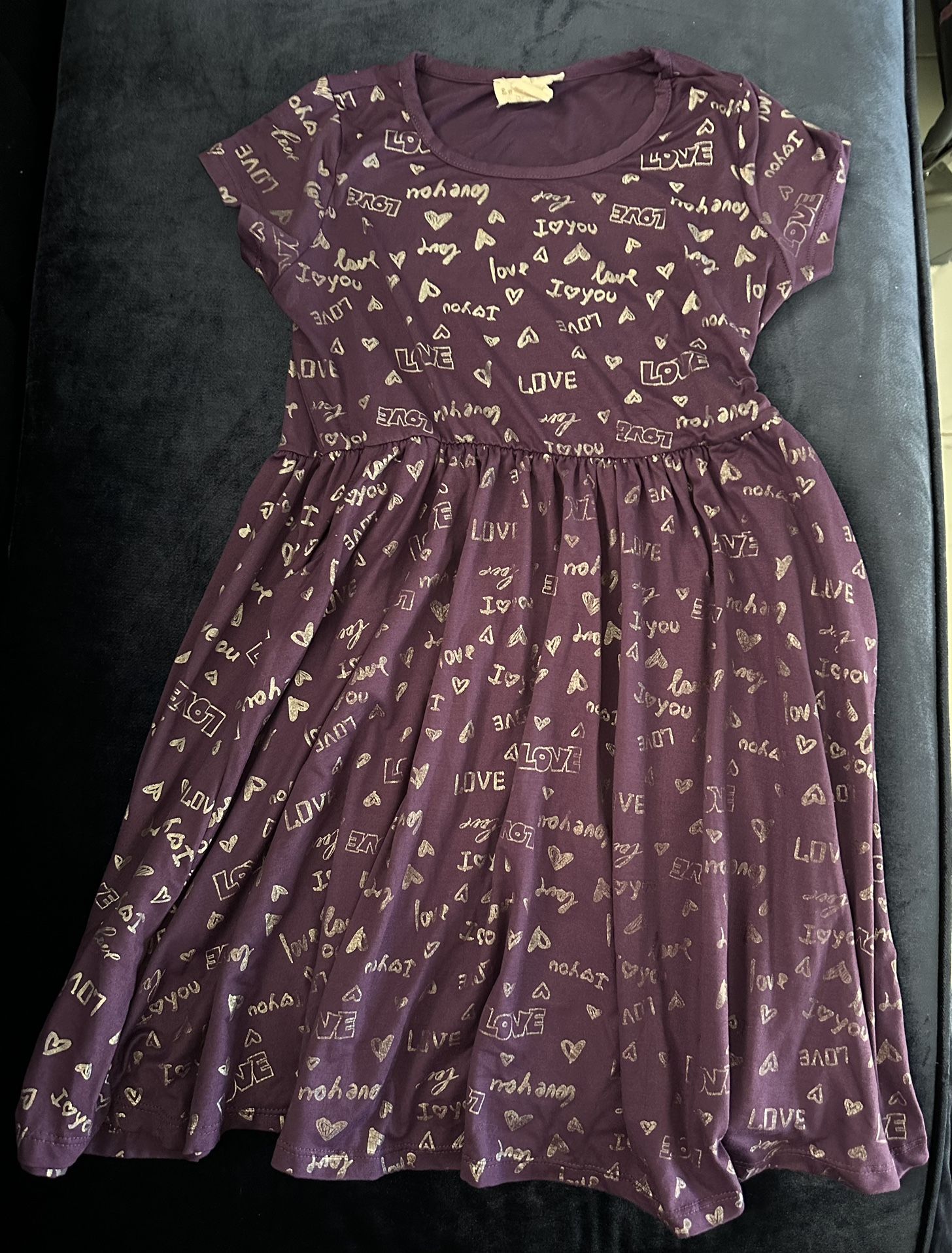 Purple Girls Dress