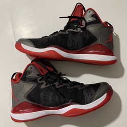 Nike Air Jordan (Slam Dunk Superfly 3) Sneakers Athletic Basketball Michael Jordan/ True Flight Cool Grey Black Basketball Gym Workout Fitnes