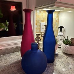 3 Pieces Vases Set 