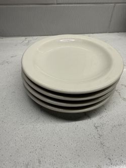Homer Laughlin 5.5” Ivory Plates (4)