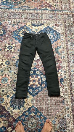 Vintage jeans, black slim fit