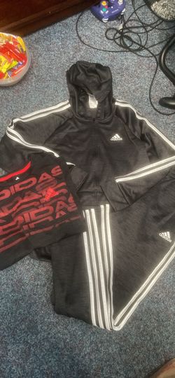 Boys Large 3 Piece Adidas Set Great Condition 