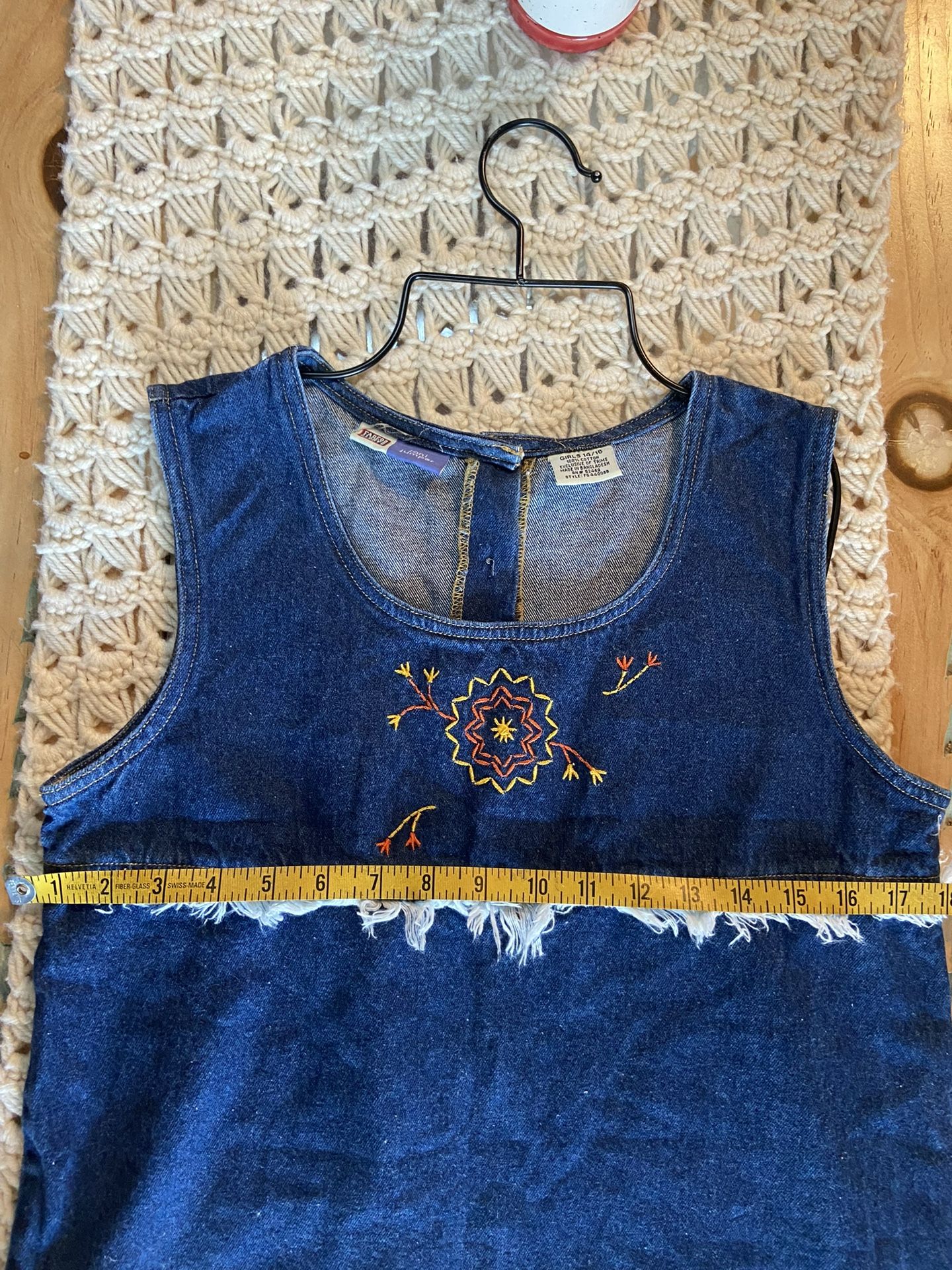 Faded glory denim dress