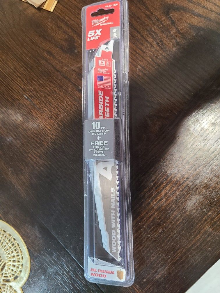 Blade Sawzall 9"