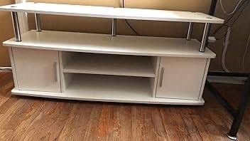 White Entertainment Stand
