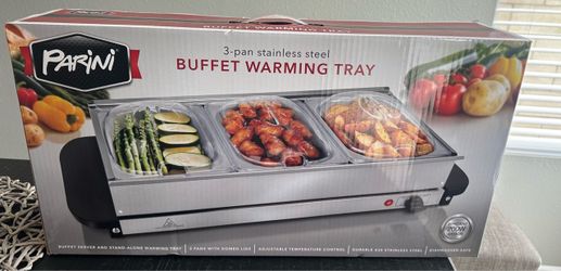 New 3 Pan Buffet Warming Tray