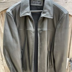 Kenneth Cole Men’s Leather Jacket