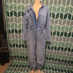 New Blue Romper Sport Jean F21 Size XL