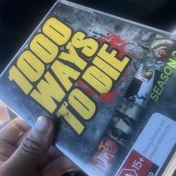 1000 ways to die SEASON 1-2 RARE AUSTRALIAN DVD