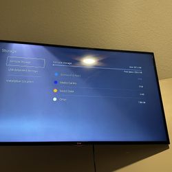 ps5 with i controller and a headset