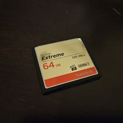 SanDisk Extreme 64GB CF Memory Card